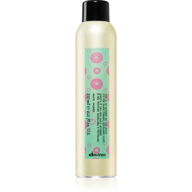 Davines More Inside Invisible No Gas Spray лак за коса без аерозоли - Грижа за коса - Сравни цени от 1 магазин с безплатна доставка