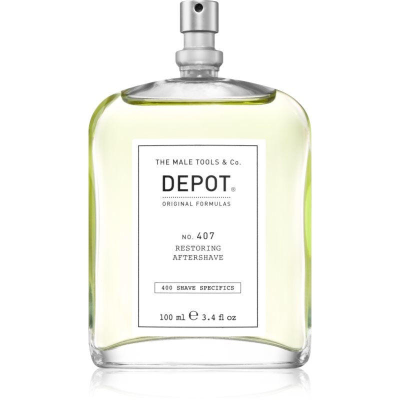 Depot No. 407 Restoring Aftershave освежаващ афтършейв - Грижа за тяло - Сравни цени от 1 магазин с безплатна доставка