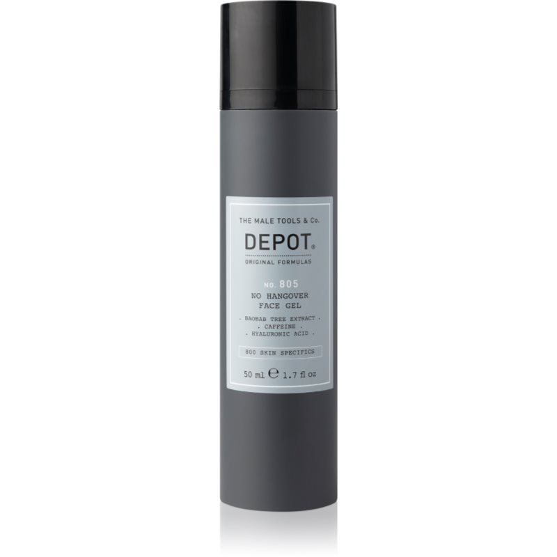 DEPOT 800 SKIN SPECIFICS NO. 805 NO HANGOVER FACE GEL хидратиращ гел за всички типове кожа на лицето - Грижа за лице - Сравни цени от 1 магазин с безплатна доставка