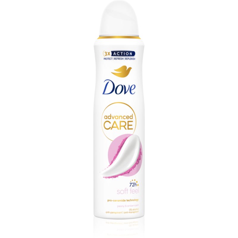 Dove Advanced Care Soft Feel дезодорант спрей - Грижа за тяло - Сравни цени от 1 магазин с безплатна доставка