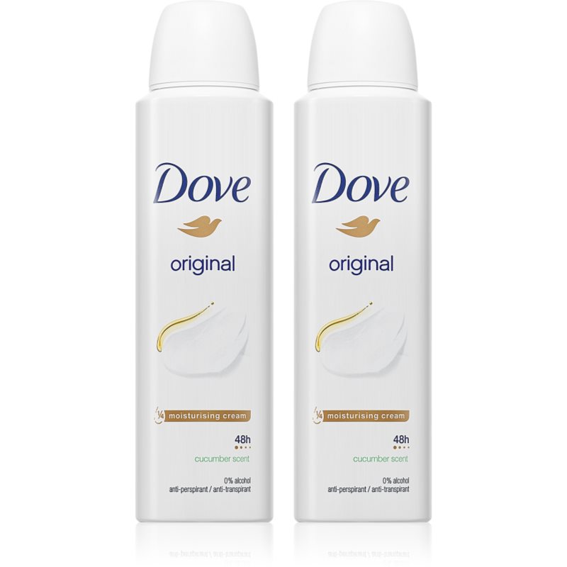 Dove Original дезодорант спрей - Грижа за тяло - Сравни цени от 1 магазин с безплатна доставка