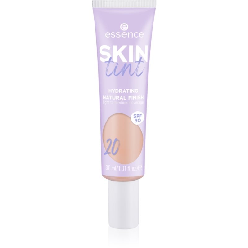 essence SKIN tint лек хидратиращ фон дьо тен SPF 30 - Грим - Сравни цени от 1 магазин с безплатна доставка