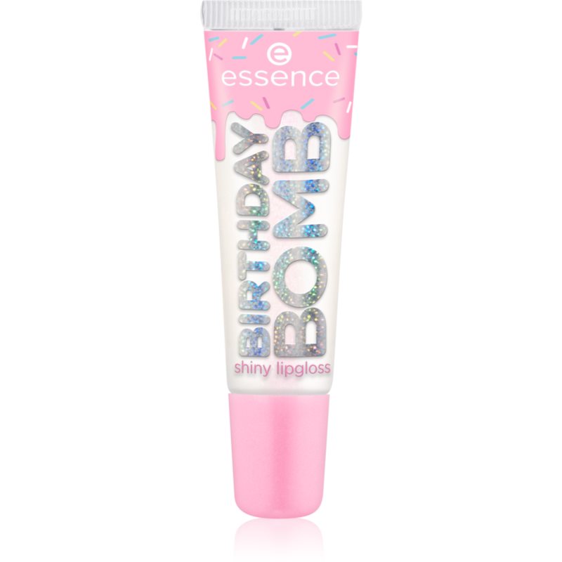 essence Birthday Bomb прозрачен гланц за устни за лъскавина и блясък цвят 01 Cake My Day! - Грим - Сравни цени от 1 магазин с безплатна доставка