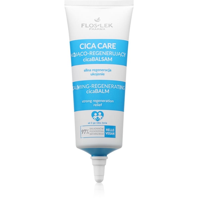 FlosLek Pharma Cica Care Calming-Regenerating CicaBalm успокояващ балсам за суха и чувствителна кожа - Грижа за лице - Сравни цени от 1 магазин с безплатна доставка