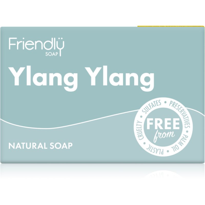 Friendly Soap Natural Soap Ylang Ylang натурален сапун 95 гр. - Грижа за тяло - Сравни цени от 1 магазин с безплатна доставка