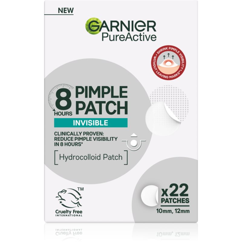 Garnier Pure Active Pimple Patch лепенки за проблемна кожа против акне 22 бр. - Грижа за лице - Сравни цени от 1 магазин с безплатна доставка