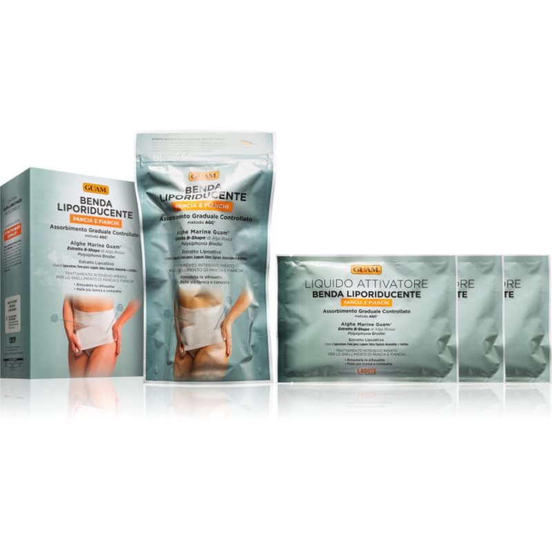Guam Benda liporiducente бинт за отслабване 3 бр. - Грижа за тяло - Сравни цени от 1 магазин с безплатна доставка