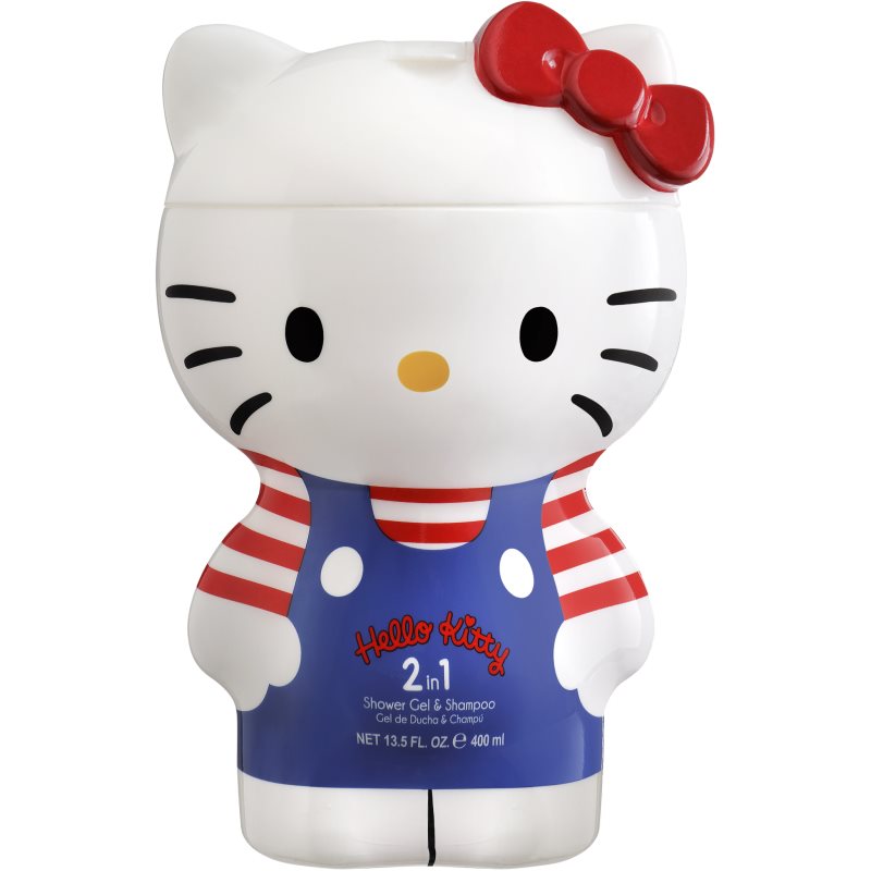 Hello Kitty Shampoo and Shower Gel 2 in 1 душ гел и шампоан 2 в 1 за деца 2D - Грижа за коса - Сравни цени от 1 магазин с безплатна доставка
