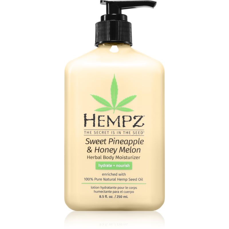 HEMPZ Sweet Pineapple Honey Melon тоалетно мляко за тяло - Грижа за тяло - Сравни цени от 1 магазин с безплатна доставка