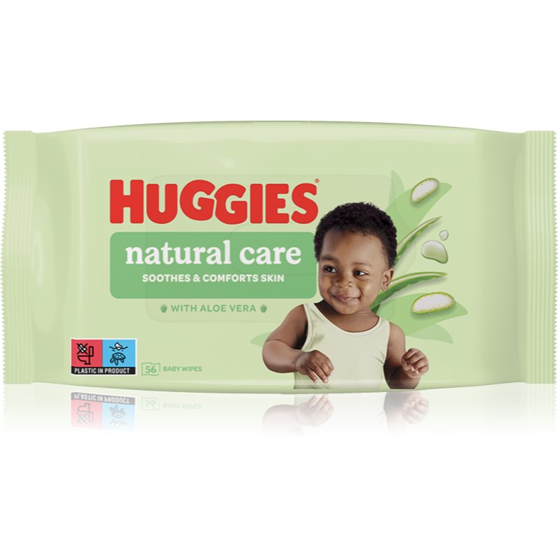 Huggies Natural Care почистващи кърпички с алое вера 56 бр. - Грижа за тяло - Сравни цени от 1 магазин с безплатна доставка