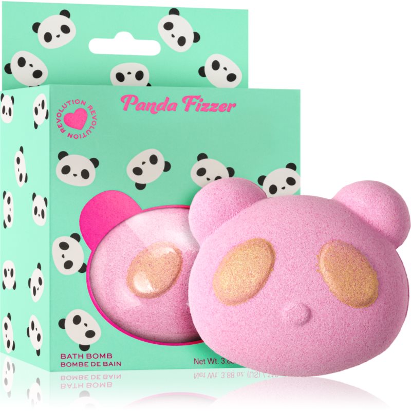 I Heart Revolution Bath Fizzer Panda бомбичка за вана с аромат Cranberry & Vanilla 110 гр. - Грижа за тяло - Сравни цени от 1 магазин с безплатна доставка