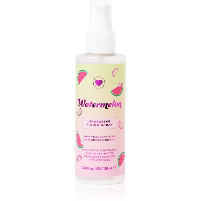 I Heart Revolution Watermelon Dewy Fixing Spray спрей за фиксация с хидратиращ ефект цвят Watermelon - Грим - Сравни цени от 1 магазин с безплатна доставка