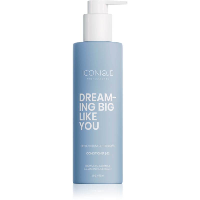 ICONIQUE Professional DREAMING BIG LIKE YOU Volume & Thickness балсам за увеличаване на обема за фина коса - Грижа за коса - Сравни цени от 1 магазин с безплатна доставка