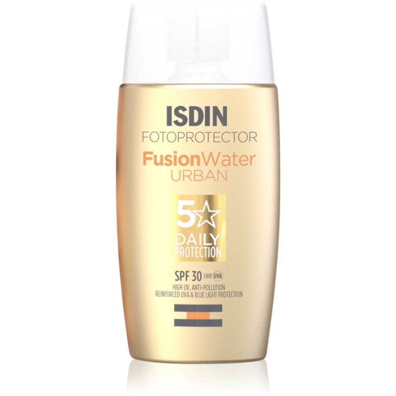 ISDIN Fusion Water защитен крем за лице SPF 30 - Грижа за тяло - Сравни цени от 1 магазин с безплатна доставка