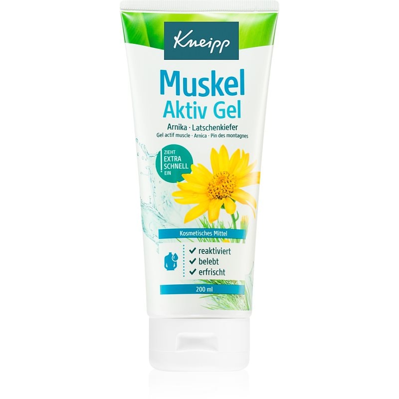 Kneipp Arnica Active охлаждащ гел за уморени мускули - Грижа за тяло - Сравни цени от 1 магазин с безплатна доставка