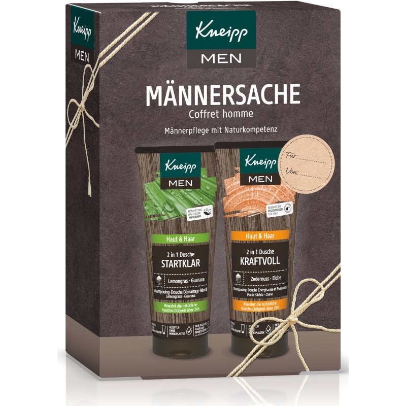 Kneipp Kneipp Men's Business душ гел подаръчен комплект за мъже Komplekt - Мъжки парфюм  - Сравни цени от 1 магазин с безплатна доставка
