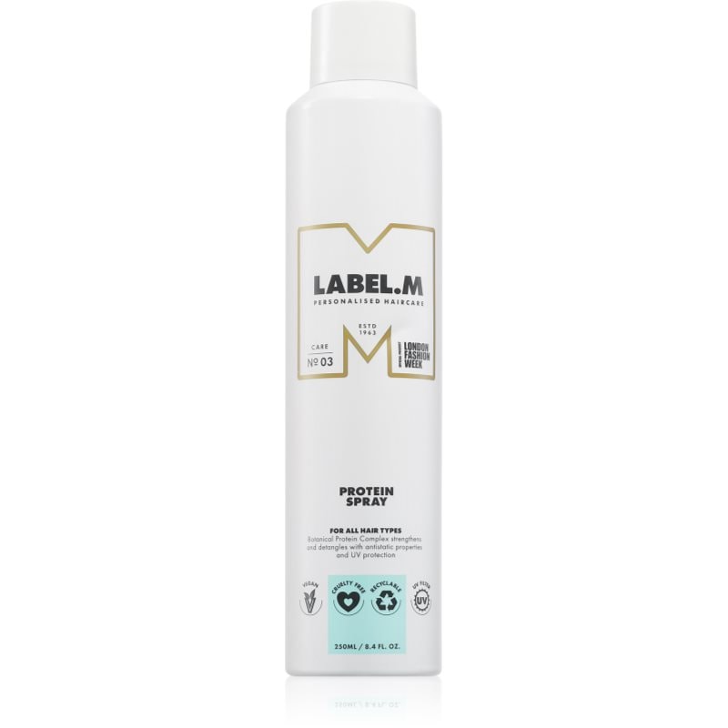 label.m Protein Spray спрей за коса за по-лесно разресване на косата - Грижа за коса - Сравни цени от 1 магазин с безплатна доставка