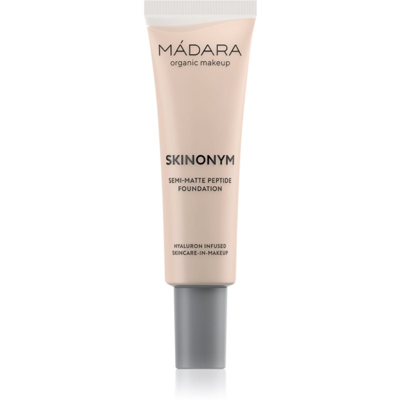 MÁDARA Skinonym Semi-Matte Peptide дълготраен фон дьо тен с пептиди цвят #25 Linen - Грим - Сравни цени от 1 магазин с безплатна доставка
