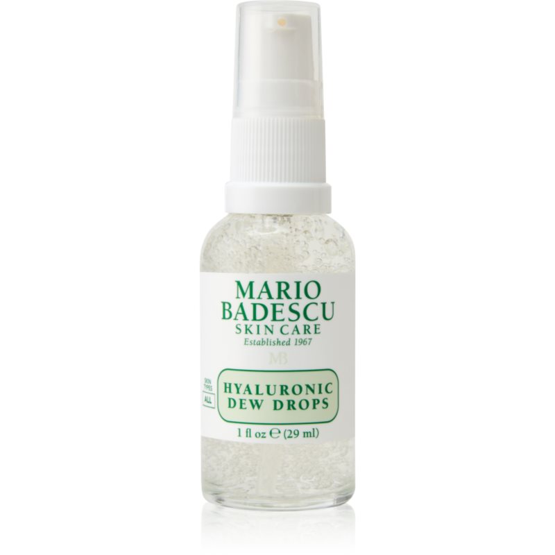 Mario Badescu Hyaluronic Dew Drops озаряващ серум за лице с гел текстура - Грижа за лице - Сравни цени от 1 магазин с безплатна доставка