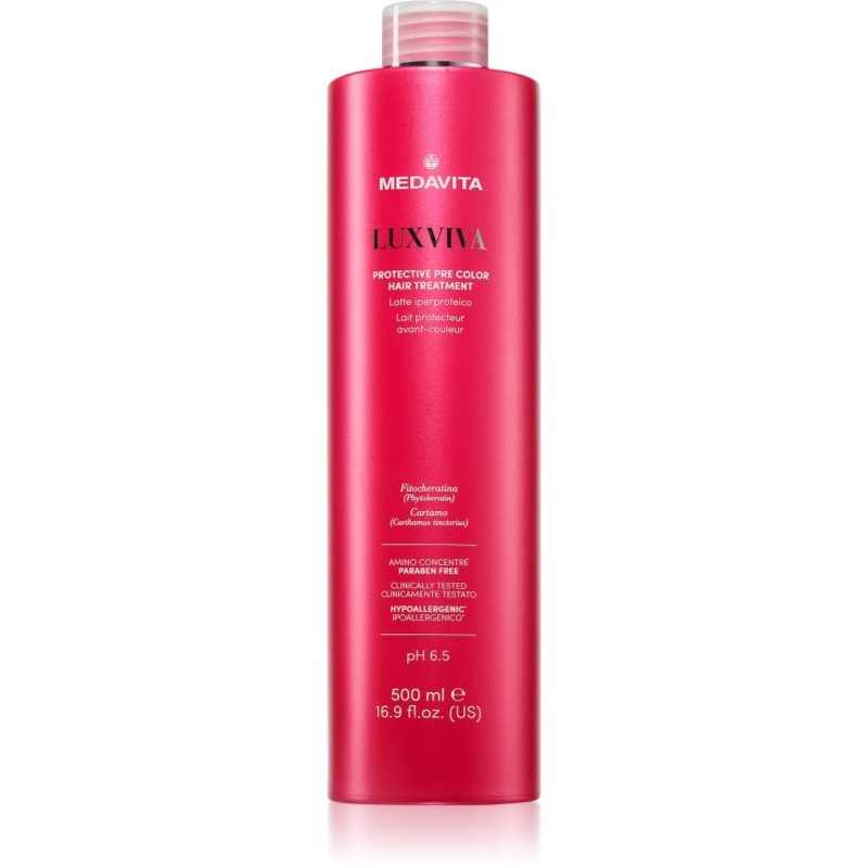 Medavita LUXVIVA Protective Pre Color Hair Treatment защитно мляко За коса - Грижа за коса - Сравни цени от 1 магазин с безплатна доставка