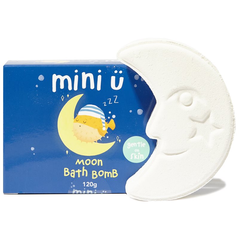 Mini-U Bath Bomb бомбичка за вана за деца Moon 120 гр. - Грижа за тяло - Сравни цени от 1 магазин с безплатна доставка