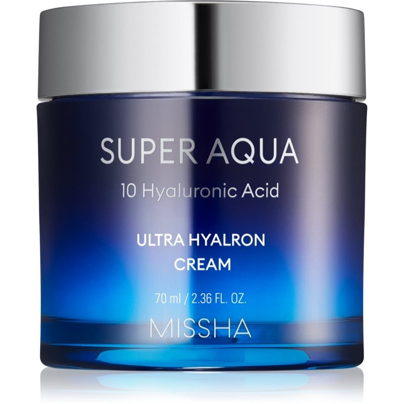 Missha Super Aqua 10 Hyaluronic Acid хидратиращ крем за лице - Грижа за лице - Сравни цени от 1 магазин с безплатна доставка