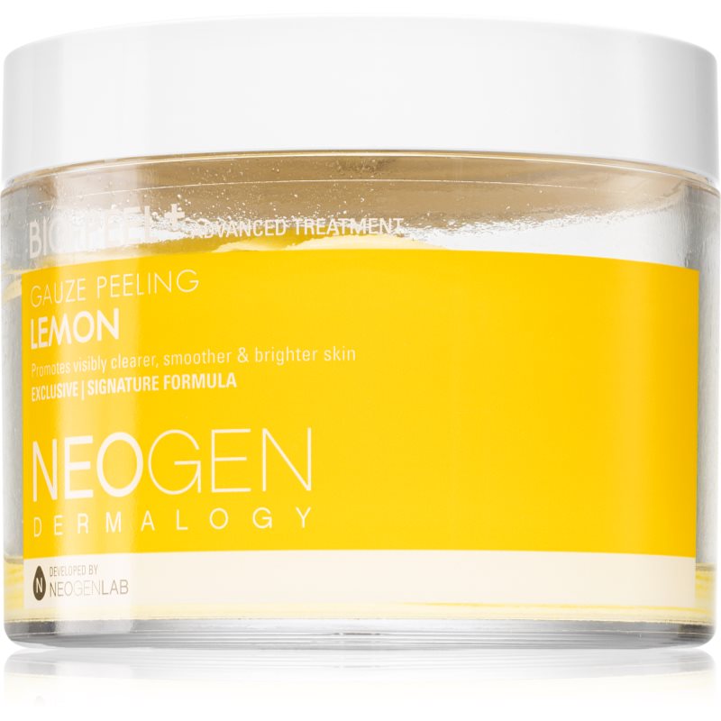 Neogen Dermalogy Bio-Peel+ Gauze Peeling Lemon ексфолиращи тампони за лице за освежаване и изглаждане на кожата 30 бр. - Грижа за лице - Сравни цени от 1 магазин с безплатна доставка