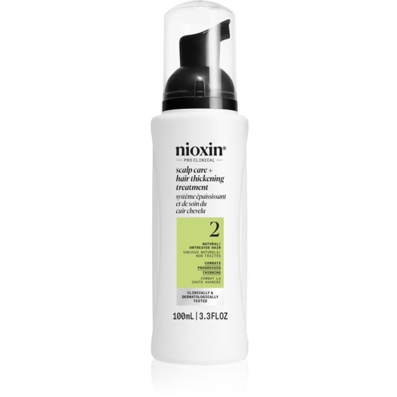 Nioxin System 2 Scalp + Hair Thickening Treatment грижа без отмиване срещу изтъняване на косата - Грижа за коса - Сравни цени от 1 магазин с безплатна доставка