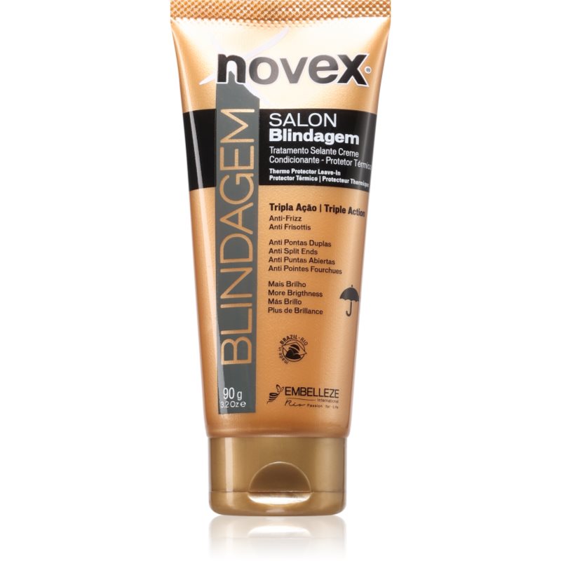 Novex Blindagem подхранващ и термозащитен крем 90 гр. - Грижа за коса - Сравни цени от 1 магазин с безплатна доставка