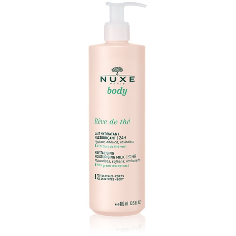 Nuxe Rêve de Thé Revitalising Moisturising Milk хидратиращо мляко за тяло - Грижа за тяло - Сравни цени от 1 магазин с безплатна доставка