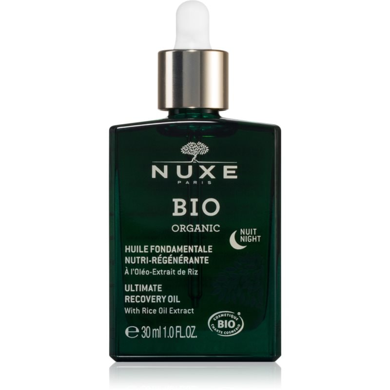 Nuxe Bio Organic Night Oil възстановяващо масло за регенерация и възстановяване на кожата - Грижа за лице - Сравни цени от 1 магазин с безплатна доставка