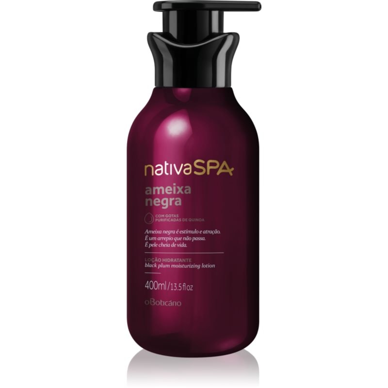 oBoticário Nativa SPA Black Plum хидратиращо мляко за тяло - Грижа за тяло - Сравни цени от 1 магазин с безплатна доставка