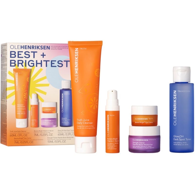 OLEHENRIKSEN OLEHENRIKSEN Best + Brightest комплект за грижа за лицето Komplekt - Унисекс парфюм  - Сравни цени от 1 магазин с безплатна доставка