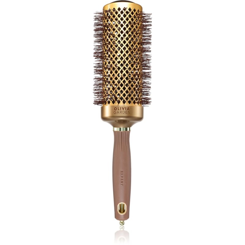 Olivia Garden Expert Blowout Speed Gold & Brown кръгла четка за коса 55mm 1 бр. - Грижа за коса - Сравни цени от 1 магазин с безплатна доставка