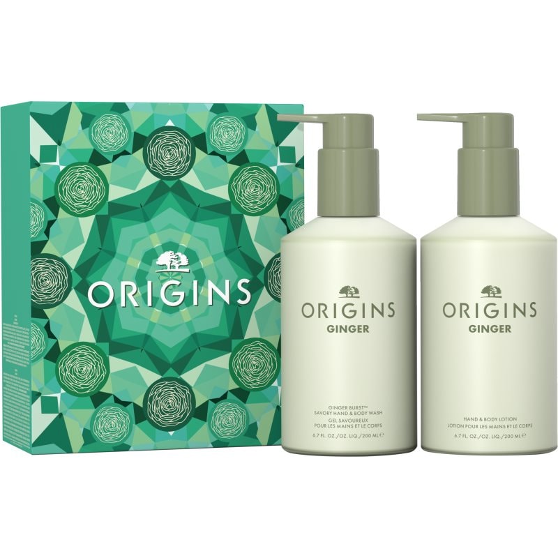 Origins Origins Discovery Set Ginger Aromatic Hand Wash & Lotion Duo подаръчен комплект за тяло Komplekt - Унисекс парфюм  - Сравни цени от 1 магазин с безплатна доставка
