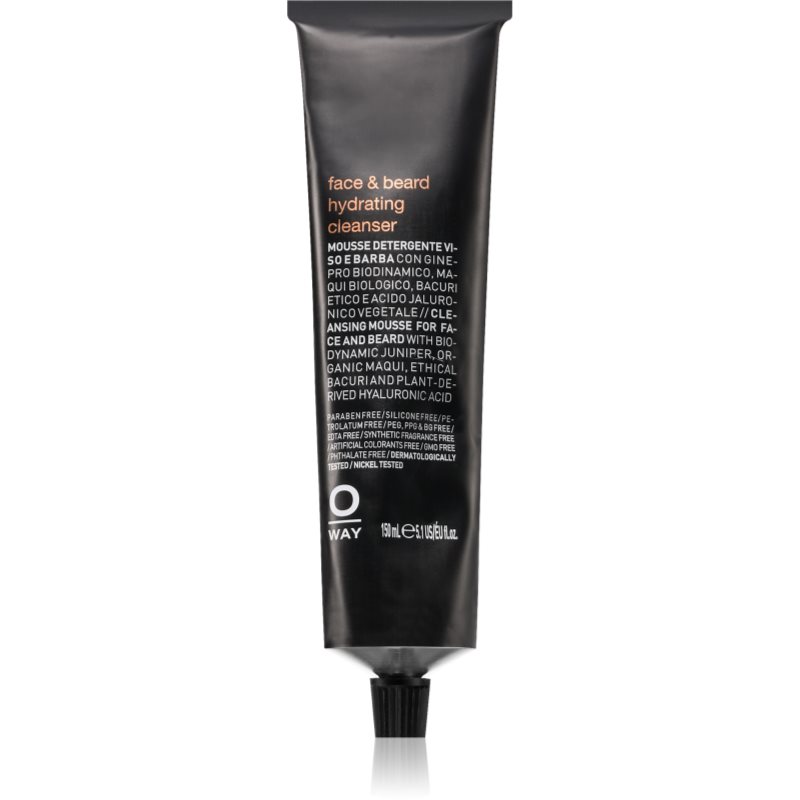 Oway Face & Beard почистваща пяна за зоната на лицето и брадата - Грижа за лице - Сравни цени от 1 магазин с безплатна доставка