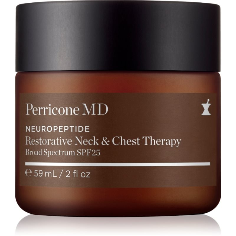 Perricone MD Neuropeptide Neck & Chest Therapy подсилващ крем за шия и деколте SPF 25 - Грижа за тяло - Сравни цени от 1 магазин с безплатна доставка