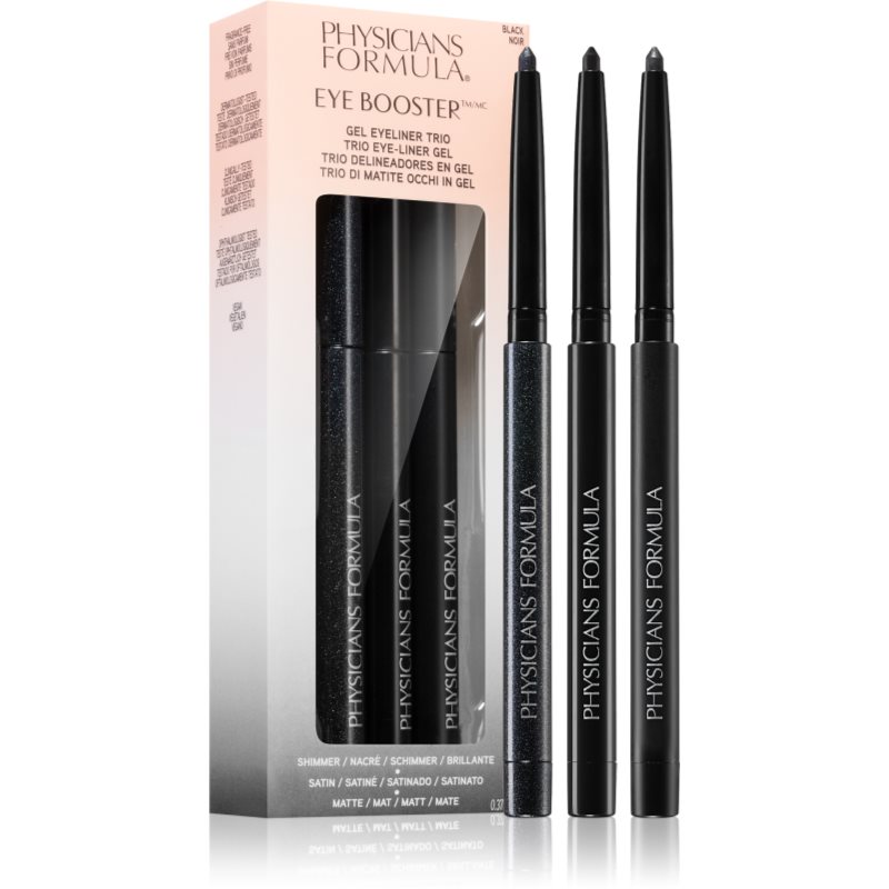 Physicians Formula Physicians Formula Eye Booster™ Gel Eyeliner Trio комплект декоративна козметика за очи цвят Black Komplekt - Унисекс парфюм  - Сравни цени от 1 магазин с безплатна доставка