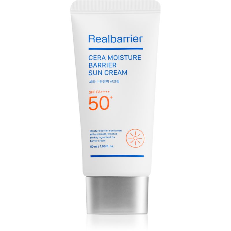 Real Barrier Cera Moisture Barrier Sun Cream Възстановяващ и защитен крем SPF 50+ - Грижа за лице - Сравни цени от 1 магазин с безплатна доставка