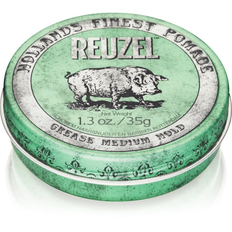 Reuzel Hollands Finest Pomade Grease помада за коса средна фиксация - Грижа за коса - Сравни цени от 1 магазин с безплатна доставка