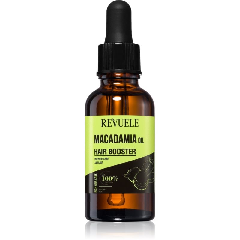 Revuele Macadamia Oil Hair Booster масло за ядисана коса - Грижа за коса - Сравни цени от 1 магазин с безплатна доставка