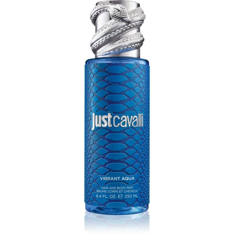 Roberto Cavalli Roberto Cavalli Just Cavalli Vibrant Aqua иран спрей за тяло за жени Parfum - Женски парфюм 250мл - Сравни цени от 1 магазин с безплатна доставка