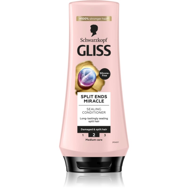 Schwarzkopf Gliss Split Ends Miracle регенериращ балсам за цъфтяща коса - Грижа за коса - Сравни цени от 1 магазин с безплатна доставка