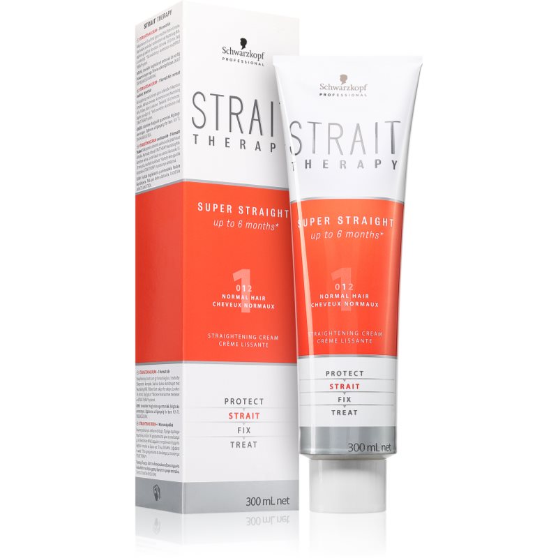 Schwarzkopf Professional STRAIT Therapy Super Straight крем за изправяне на косата 1 Normal Hair - Грижа за коса - Сравни цени от 1 магазин с безплатна доставка