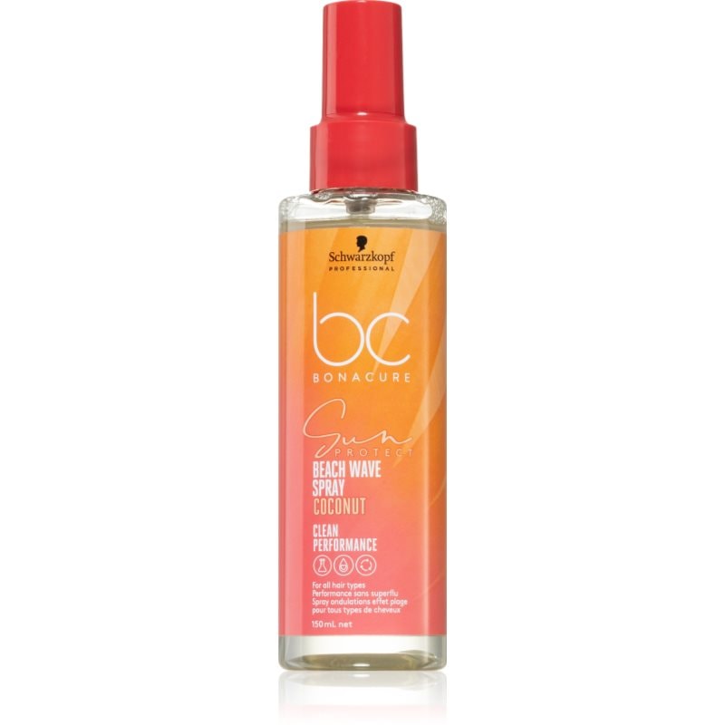 Schwarzkopf Professional BC Bonacure Sun Protect Beach Waves Spray спрей за коса за плажен ефект - Грижа за коса - Сравни цени от 1 магазин с безплатна доставка