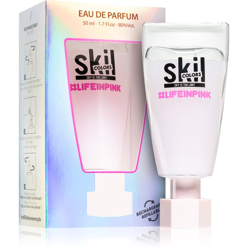 Skil Skil Colors Life in Pink за жени EDP - Женски парфюм 50мл - Сравни цени от 1 магазин с безплатна доставка