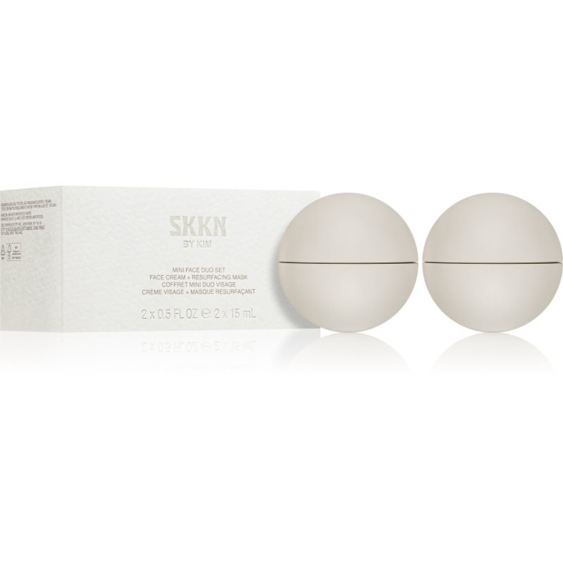 SKKN BY KIM SKKN by Kim Skincare Face Duo Set комплект кремове и маски за лице за жени Komplekt - Женски парфюм  - Сравни цени от 1 магазин с безплатна доставка
