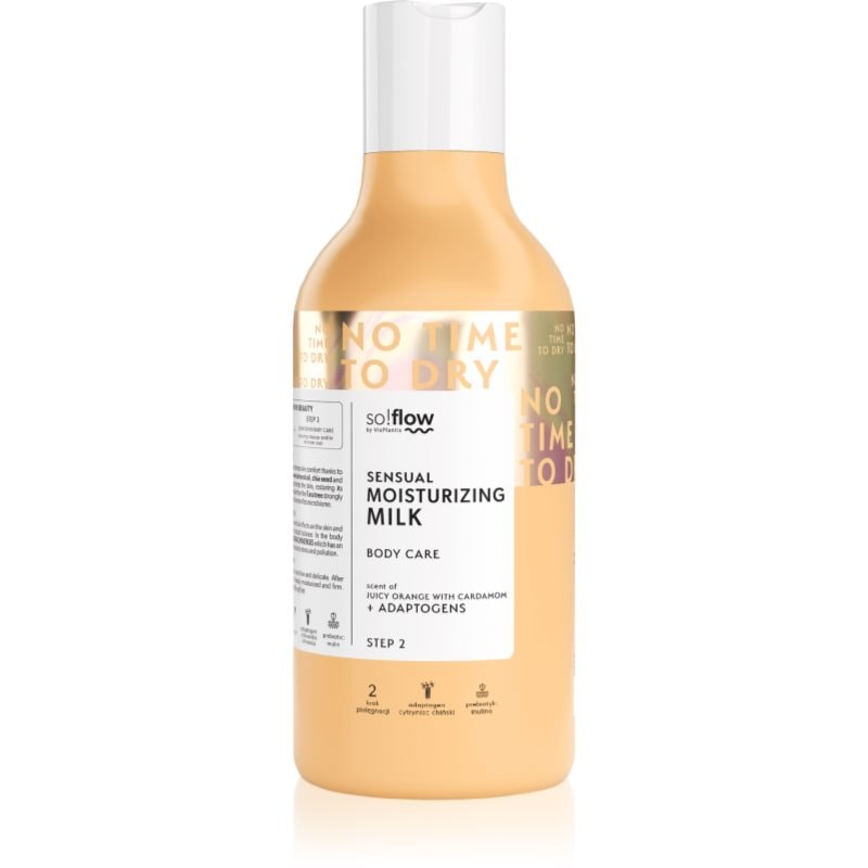 so!flow Sensual Moisturizing Shower Milk тоалетно мляко за тяло Orange With Cardamom - Грижа за тяло - Сравни цени от 1 магазин с безплатна доставка