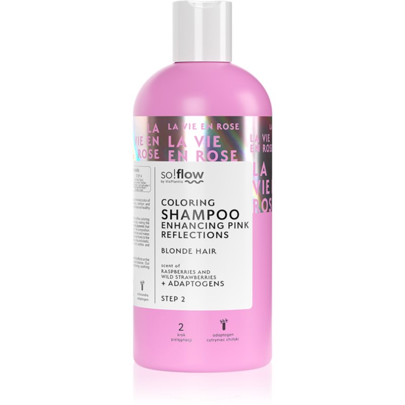 so!flow Coloring Shampoo Blonde Hair тониращ шампоан за руса коса цвят Pink - Грижа за коса - Сравни цени от 1 магазин с безплатна доставка