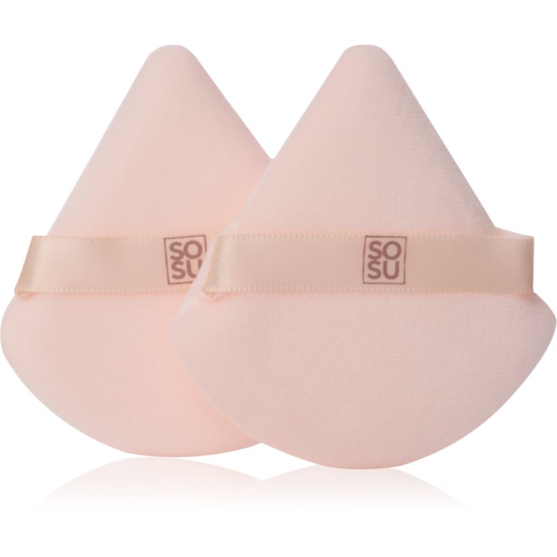 SOSU Cosmetics Powder Puff велурен тампон за пудра 2 бр. - Грим - Сравни цени от 1 магазин с безплатна доставка